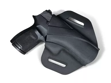 Adaptive Tactical BOA Holster OWB for Medium Sized Frame Handguns - Right Hand, Black