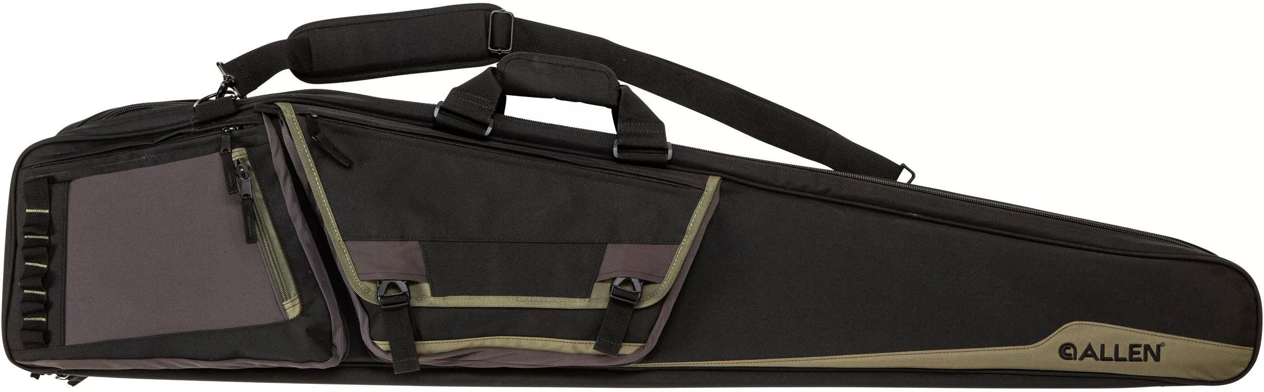 Allen Rock Double Rifle Case, Black/Tan (90650)