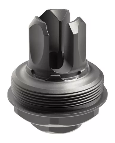 Ambient Arms AA5020 Atom-ZT Muzzle Device 1/2x28 Stainless - AA5020