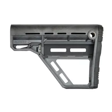 Amend2 Modular Stock For AR-15 MilSpec Buffer Tubes - M-LOK Compatible, Carbon Gray