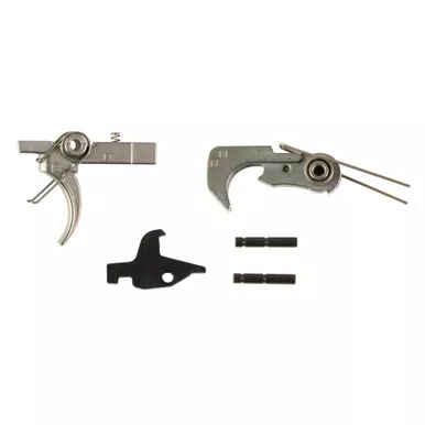 Angstadt Arms Enhanced Mil-Spec | PCC Trigger | For 9MM AR-9 Platforms | Silver | AAEMILPCCT