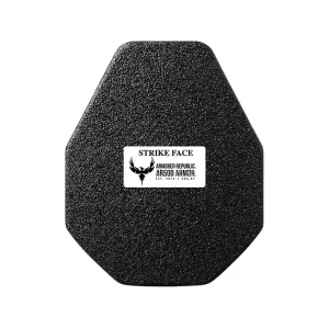AR500 Armor A2 Ballistic Plate Level III+ 8" x 10" Base Coat