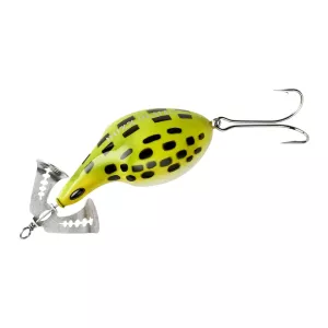 Arbogast Buzz Plug Junior Topwater Frog White Belly