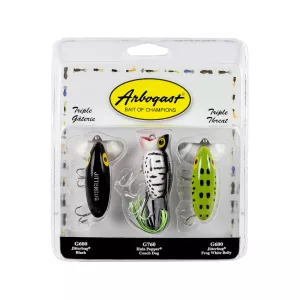 Arbogast Triple Threat Legendary Assorted