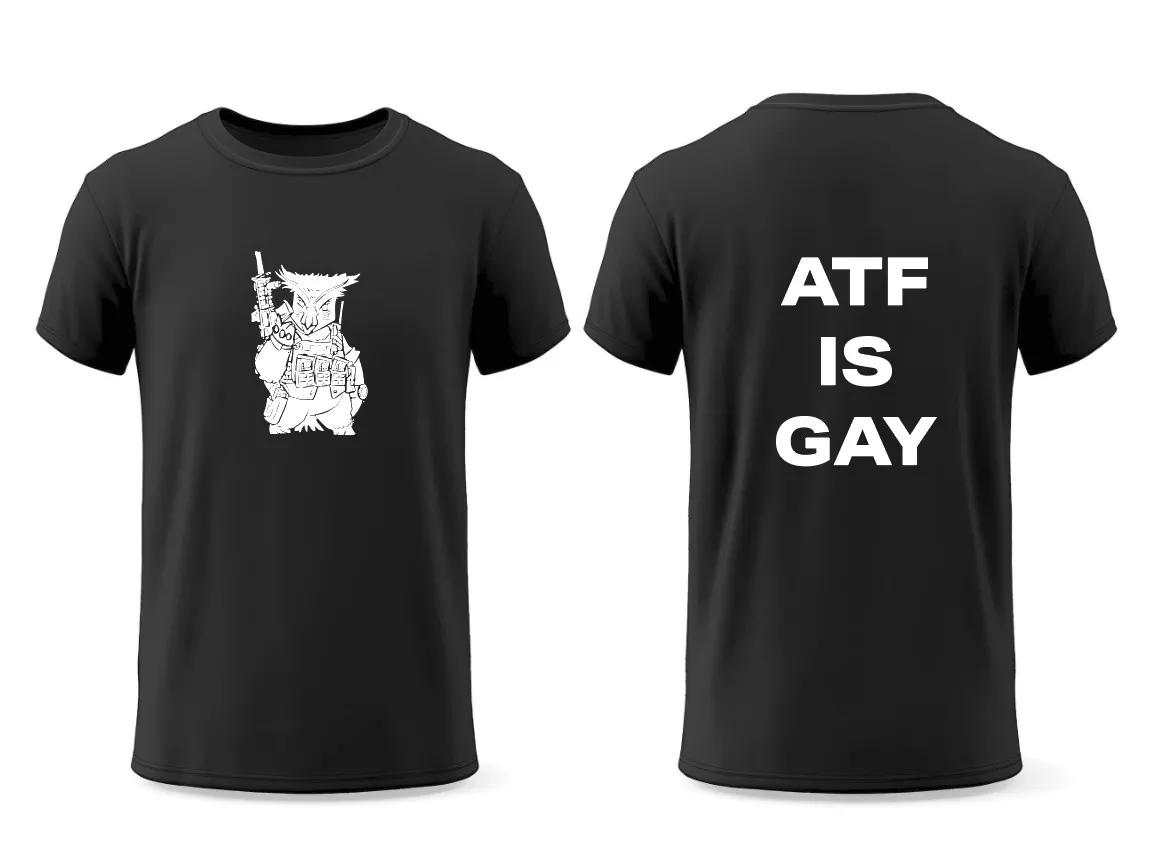 ATF IS GAY Tri-blend Tee