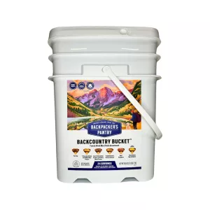 Backpacker's Pantry Backcountry Freeze Dried Meal Bucket