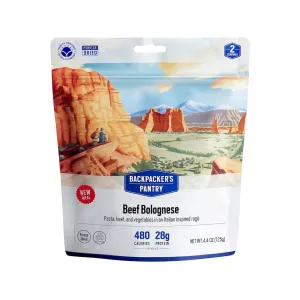 Backpacker's Pantry Beef Bolognese Freeze Dried Food