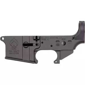 Ballistic Advantage DCP3 AR-15 Stripped Lower Receiver Anodized Black