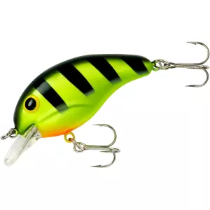 Bandit 100 Series Square Bill Crankbait Chartreuse Black Stripes