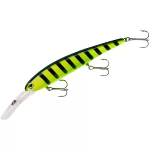 Bandit Walleye Deep Crankbait Chartreuse Black Stripes