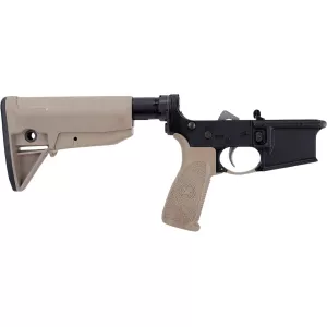 BCM BCM4 Mod-0 AR-15 Complete Lower Receiver Anodized Flat Dark Earth