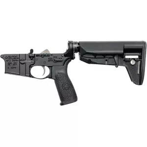 BCM BCM4 Mod-2 SOPMOD AR-15 Complete Lower Receiver Anodized Black