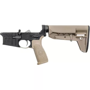 BCM MK2 RMS-M1T0 Mod-2 SOPMOD AR-15 Complete Lower Receiver Anodized Flat Dark Earth