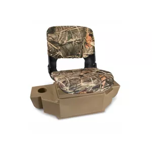 Beavertail 2000 Stealth Boat Seat Polymer Marsh Brown