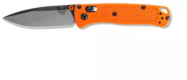 Benchmade Mini Bugout w/ Stainless Steel Plain Edge Drop Point Blade (533)