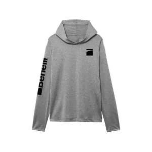 Benelli Men's Performance Hoodie Gray Small