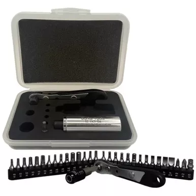 Borka Screwdriver Bits Kit Silver Includes Heavy-Duty Transport Container - SBK