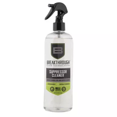 Breakthrough Clean Technologies Suppressor Cleaner - Solvent, 16oz Pump Spray Bottle