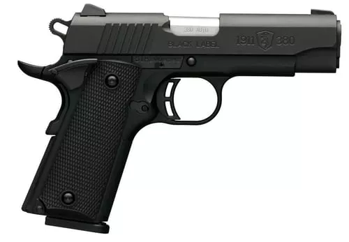 BROWNING 1911-380 BLK LBL CMP