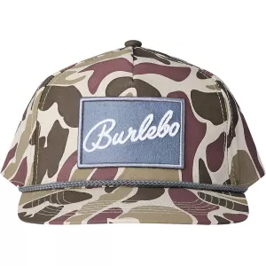 Burlebo Men's Patch Hat Camo One Size Fits Most