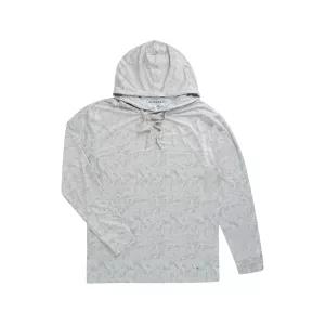 Burlebo Men's Performance Hoodie Digi Camo - Ivory Large