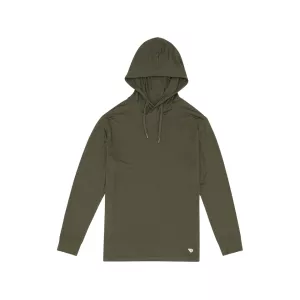 Burlebo Men's Performance Hoodie Mallard Green Medium
