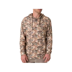 Burlebo Men's Performance Hoodie Pintail Camo Medium