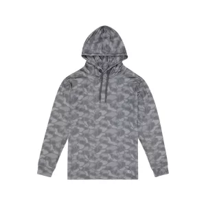 Burlebo Men's Performance Hoodie Stone Camo Medium