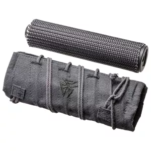 Burn Proof Gear Suppressor Cover Heavy 6" x 1.5" Black