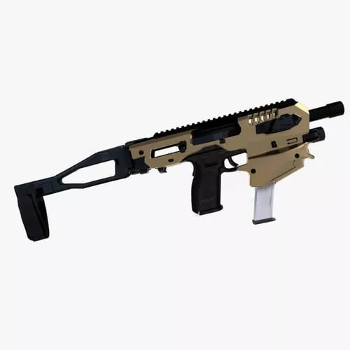 CAA Micro Conversion Kit for Springfield Armory XD .45 ACP/10mm Models - Tan