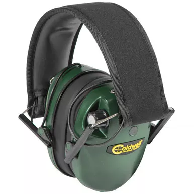 Caldwell Earmuff | Black Green | NRR 22 | 487557