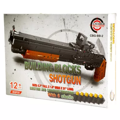 Caliber Gourmet Building Blocks Shotgun Toy