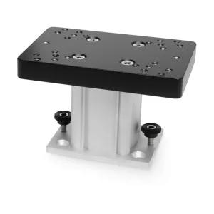 Cannon Downrigger Fixed Base Pedestal Downrigger Mount 4" Aluminum