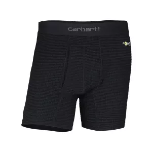 Carhartt Men's Force Grid 5" Boxer Briefs Black Large