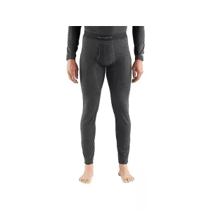 Carhartt Men's Force Midweight Base Layer Pants Black Heather Medium
