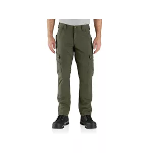 Carhartt Men's Rugged Flex Ripstop Cargo Work Pants Basil 38X32