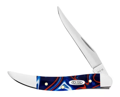 Case Patriotic Texas Toothpick 2.25" Tru-Sharp SS Mirror Blade Kirinite - 11202