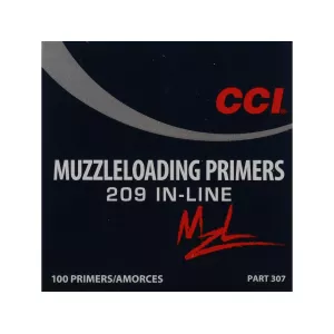 CCI 209 Muzzleloader Primers Box of 100