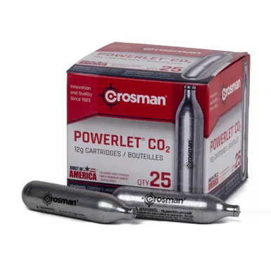 Crosman Powerlet | CO2 Cartridges | 15 Pack | C2315