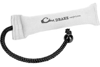 Drake Waterfowl GD2000WHT Firehose Bumper White Polyester 12" Medium