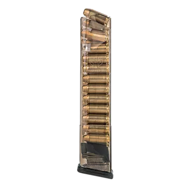 ETS Group Glock 22 24 Round .40 S&W Magazine - Clear