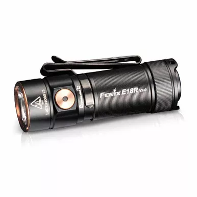 Fenix E18R V2 Ultra-Compact High-Performance EDC Flashlight 1200LM Black - FX-E18RV2