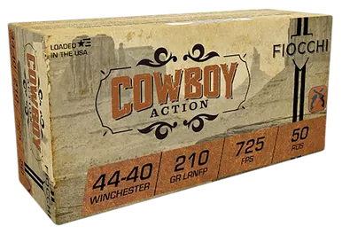 Fiocchi Cowboy Action 44-40Win 210gr Lead Round