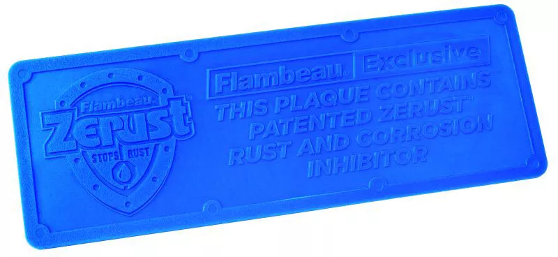 Flambeau Zerust Plaque (6649ZR)