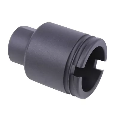 Guntec USA AR 9mm Cal Stubby Slim Compact Flash Can - Black