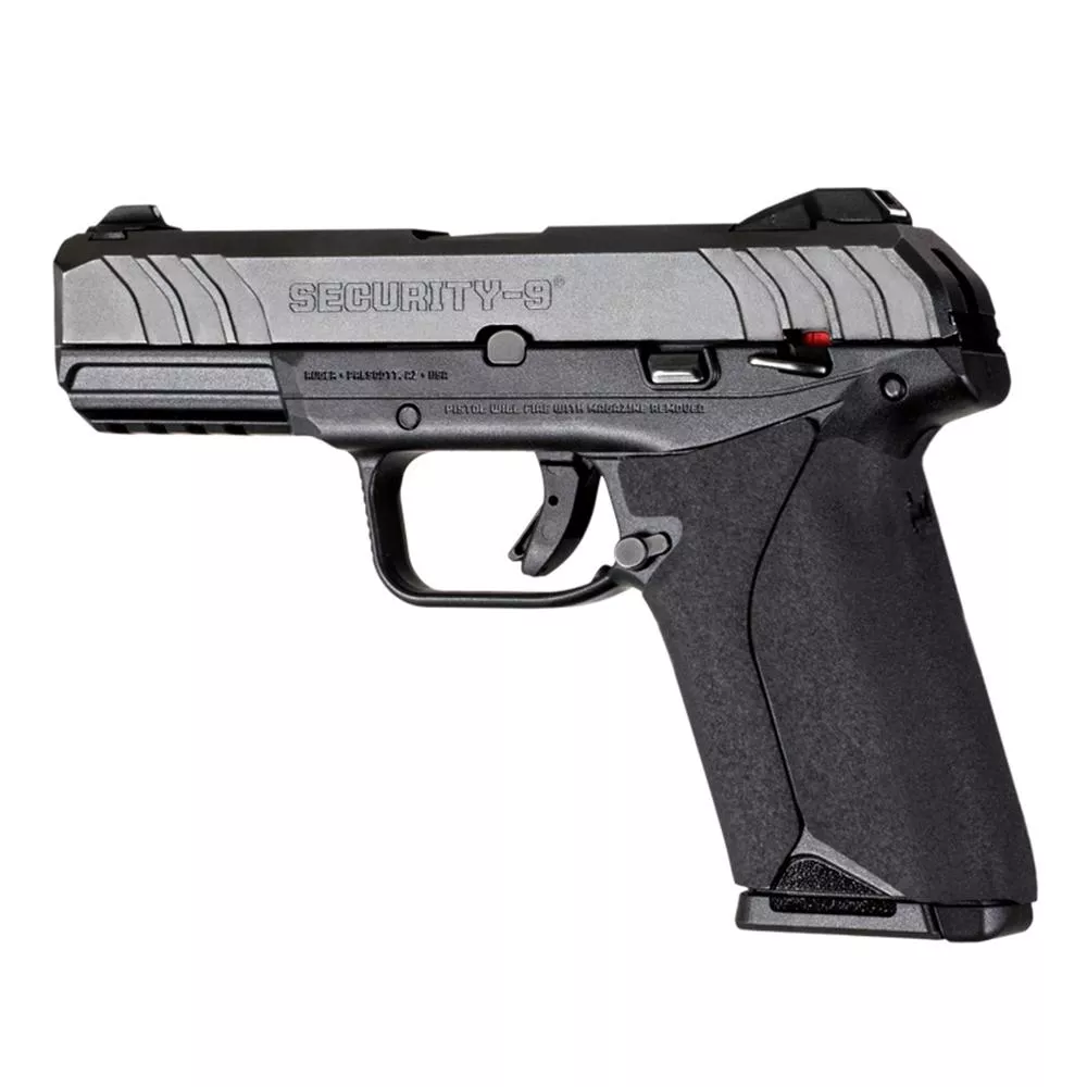 Hogue Wrapter Adhesive Grip Ruger Security-9 Standard Rubber Grain Texture Black