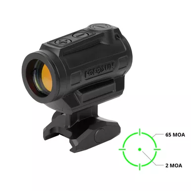 Holosun ARO-MRS-GR Green Dot Optic - Multiple Reticle System, Black Finish