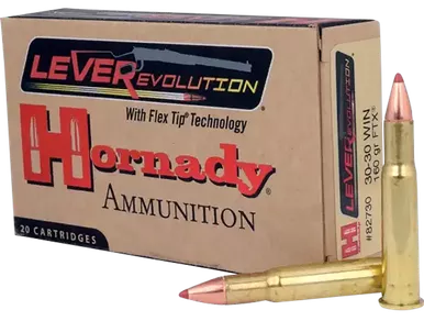 Hornady LEVERevolution 30-30Win 160gr Flex Tip eXpanding 20 Per Box/10 Case