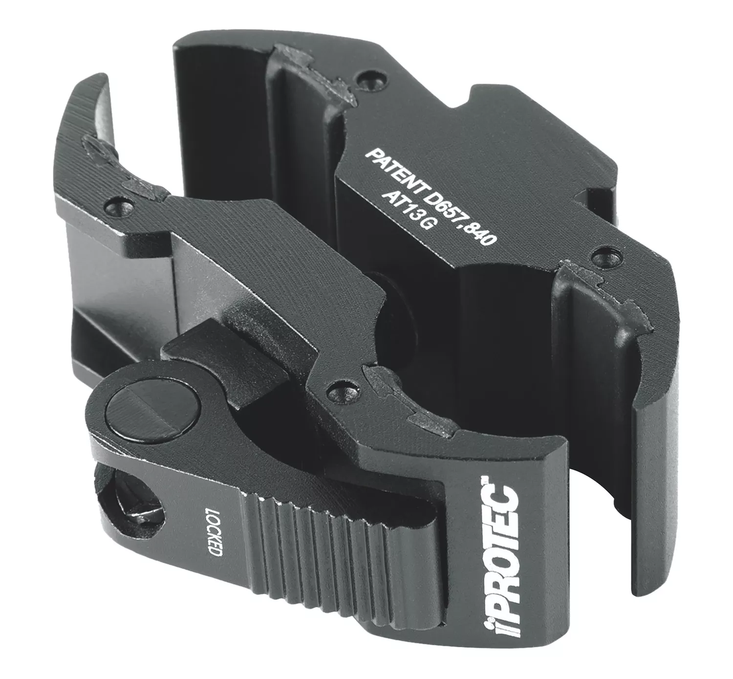iProtec 6108 Universal Long Gun MountBlack Anodized