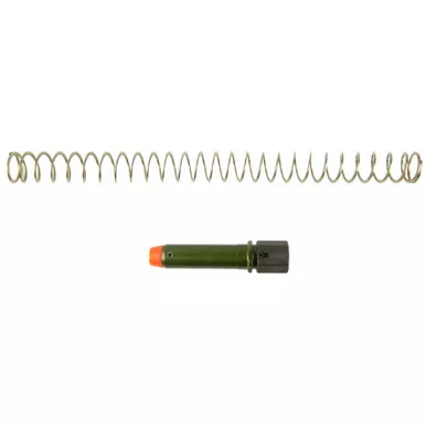 KAK Industry K-SPEC Enhanced | Buffer and Spring Kit | 6.5oz Red Tip Buffer | Anodized Finish | Olive Drab Green | Includes Flatwire Buffer Spring | A5 Style Length | 522-0704-111